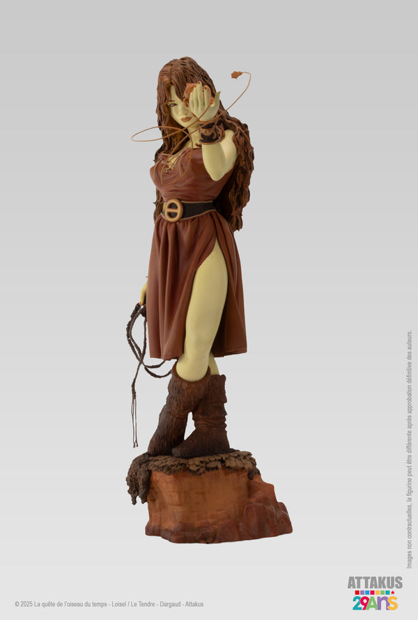 Statuette de collection Pélisse et son Fourreux (version Sépia) 1:6 La Quête de l'Oiseau du Temps Attakus 2026 (c852)