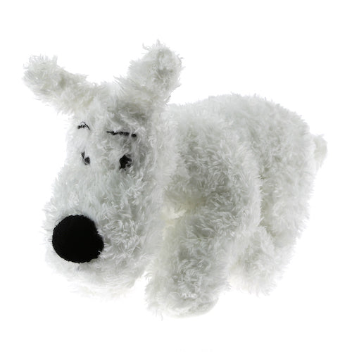 TINTIN: MILOU COUCHE - peluche 16 cm