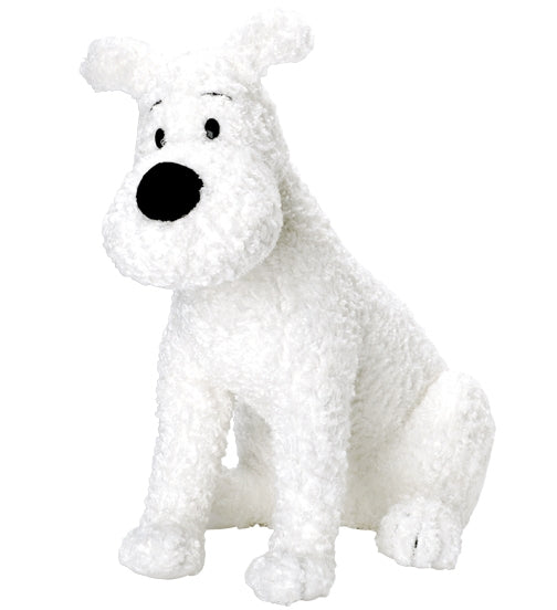 TINTIN: MILOU ASSIS - peluche 20 cm