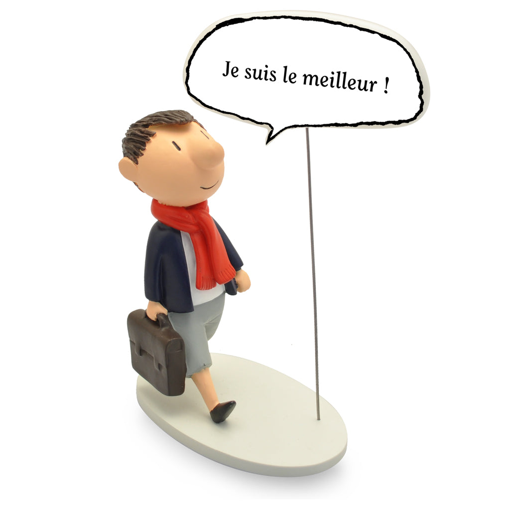Statuette de collection Le Petit Nicolas "Je suis le meilleur !", Collectoys 2019 (00252)