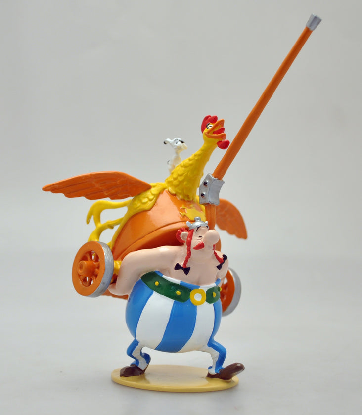 FIGURINE EN PLOMB ASTERIX le TOUR de GAULE métal les archives OBELIX figure neuf EUR 12,90