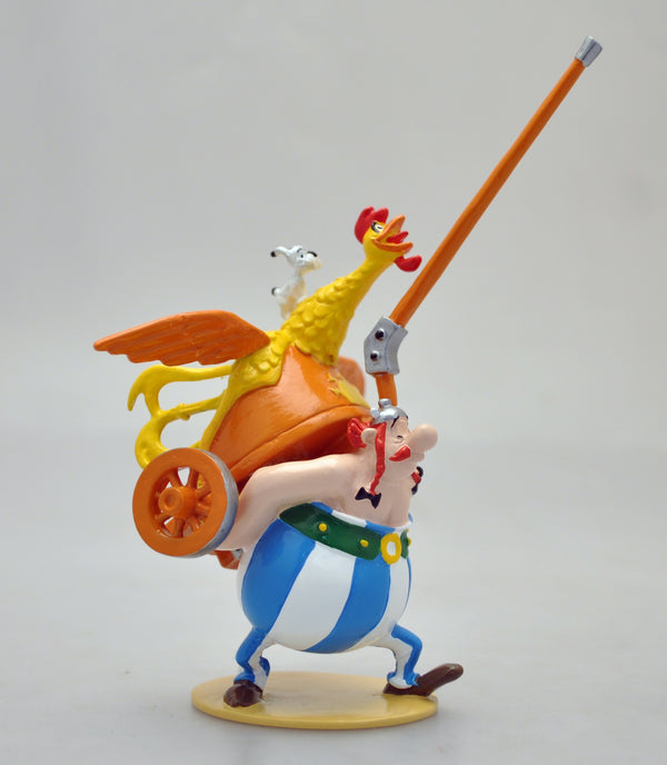 ASTERIX: BEN QUOI ? IL N'Y A PAS QUE LES MENHIRS DANS LA VIE… - figurines en métal
