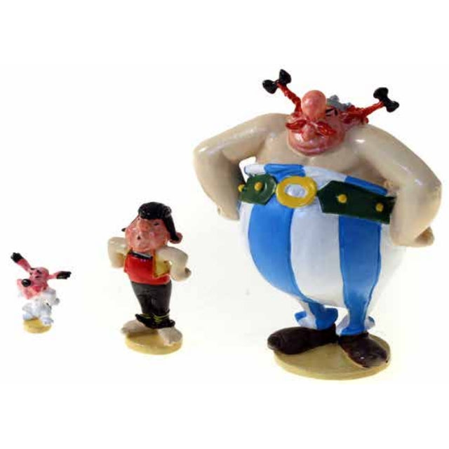 FIGURINE PIXI ASTÉRIX Bonnemine Triomphante Sur Prolix Et Faipalgugus