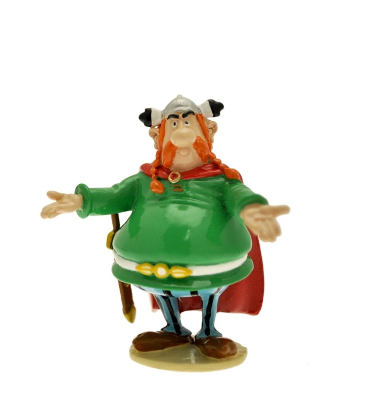 Figurine Astérix En Plomb - Le Bain De Pieds D'Abraracourcix - Collection Uderzo
