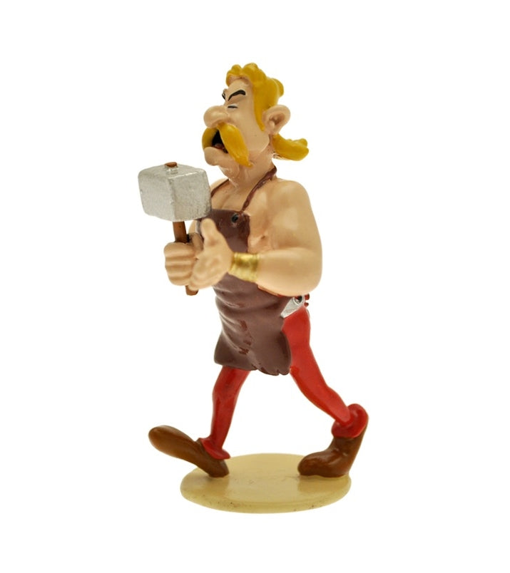 ASTERIX: CETAUTOMATIX LE FORGERON, COLLECTION ORIGINE - figurine métal