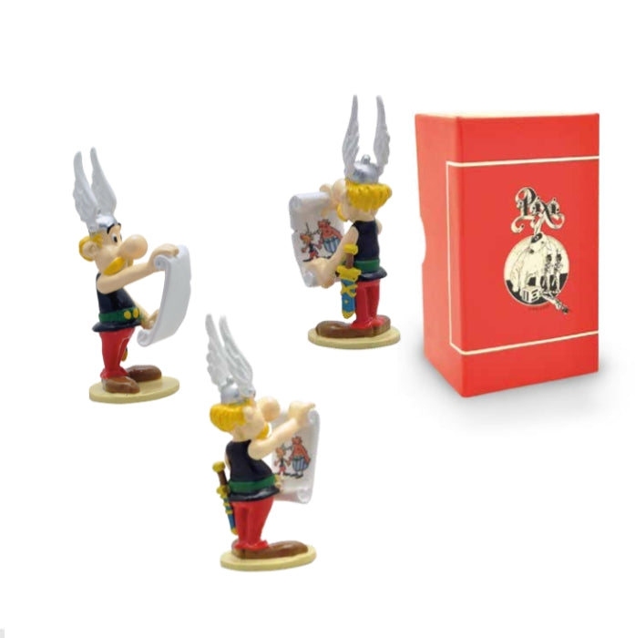 ASTERIX: ASTERIX ET LE PARCHEMIN, COLLECTION ORIGINE #2 - figurine métal
