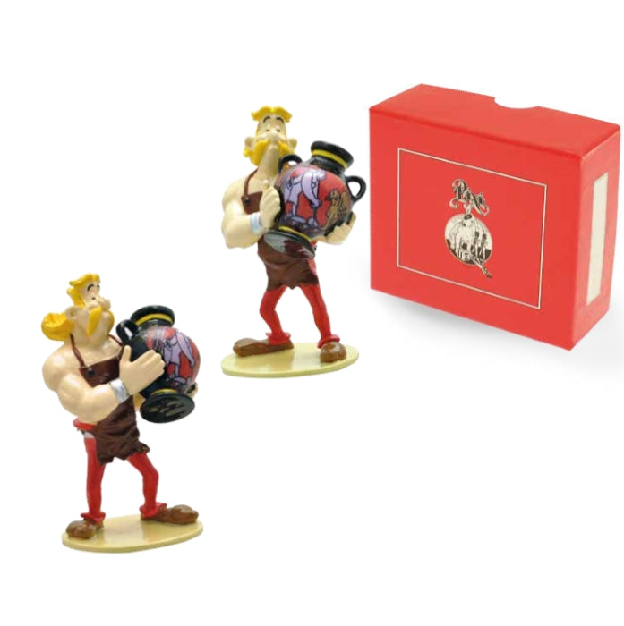 ASTERIX: CETAUTOMATIX ET LE VASE, COLLECTION ORIGINE #2 - figurine métal