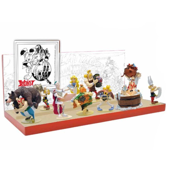 ASTERIX: COLLECTION ORIGINE #2 - présentoir bois (figurines non incluses)