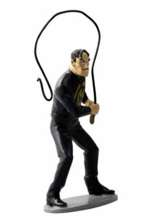 BLAKE & MORTIMER: GUINEA PIG au FOUET (Collection Origine) - figurine métal 6 cm