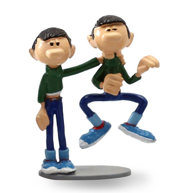 GASTON: GASTON ET LE GASTON LATEX (Collection Gaston Inventions) - figurine métal 6 cm (pixi 6575)