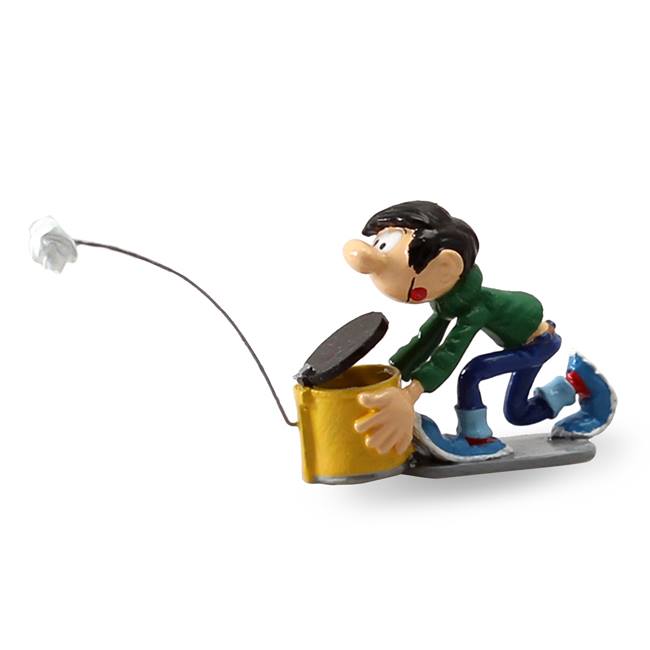 Figurine Pixi Gaston Lagaffe Amphore – Édition Limitée à 750 Exemplaires, Métal, Neuf