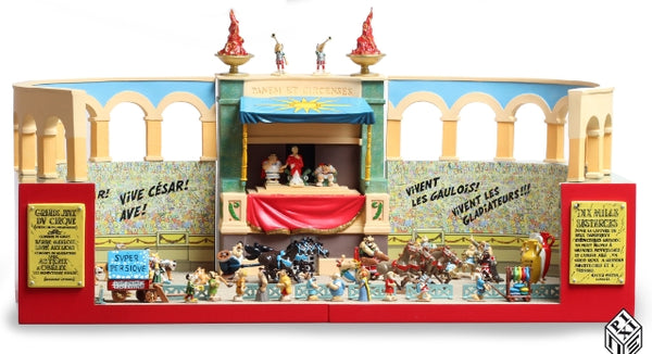 ASTERIX: LES JEUX DU CIRQUE - figurines métal