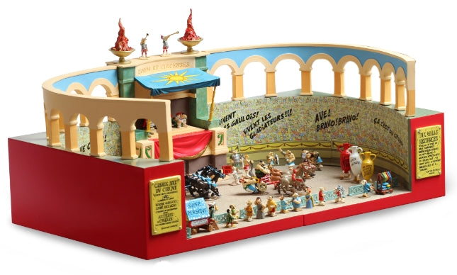 ASTERIX: LES JEUX DU CIRQUE - figurines métal