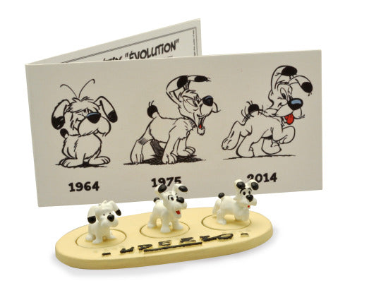 ASTERIX: L'EVOLUTION D'IDEFIX - figurines en métal