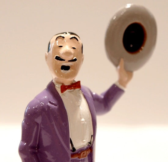 TINTIN: SERAPHIN LAMPION - figurine métal 8.5 cm