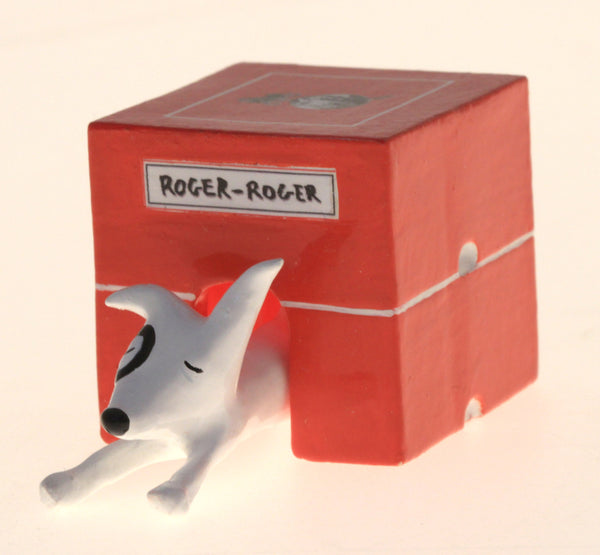 ROGER-ROGER DANS SES BOITES NICHE - figurine métal