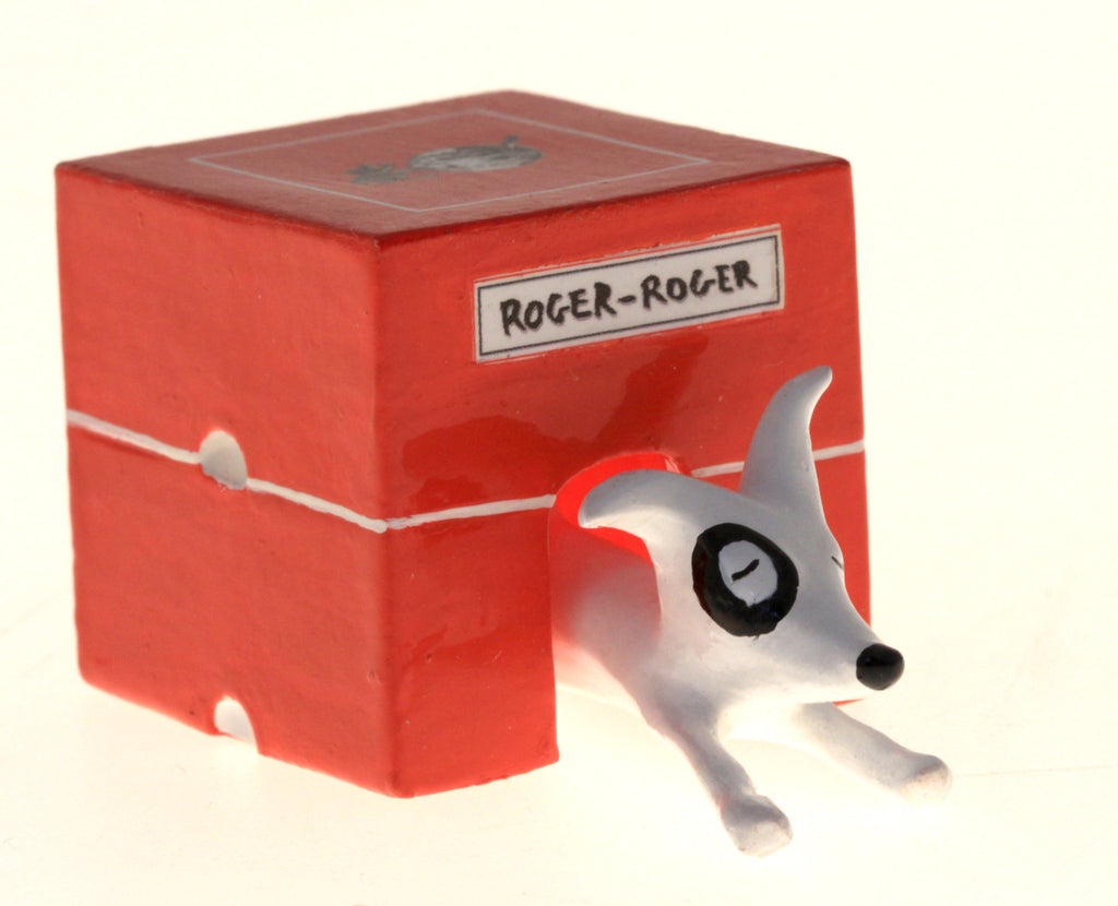 ROGER-ROGER DANS SES BOITES NICHE - figurine métal