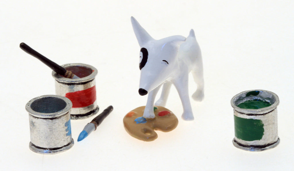 ROGER-ROGER ET LES TRACES DE PATTES - figurine métal