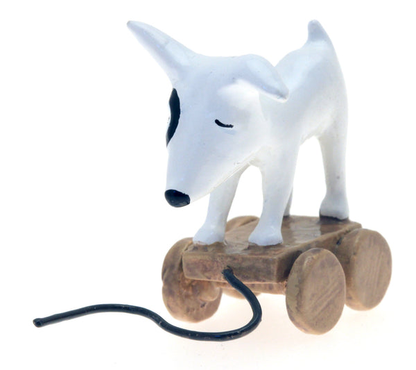 ROGER-ROGER SUR SON JOUET - figurine métal