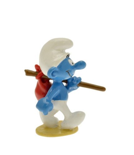 LES SCHTROUMPFS: SCHTROUMPF BALUCHON, COLLECTION ORIGINE - figurine métal 3.5 cm