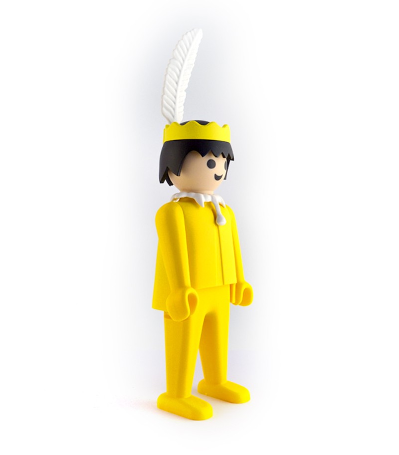 Figurine Ouvrier Maçon En Résine - Collection Vintage Playmobil Pour Les Passionnes Figurine Ouvrier Maçon En Résine - Collection Vintage Playmobil Pour Les Passionnes