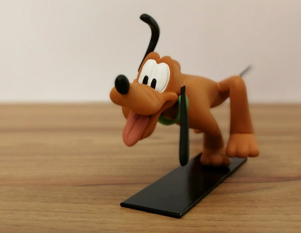 DISNEY: PLUTO A L'ARRET (VERSION COULEUR) - statuette en résine 24 cm (occasion)