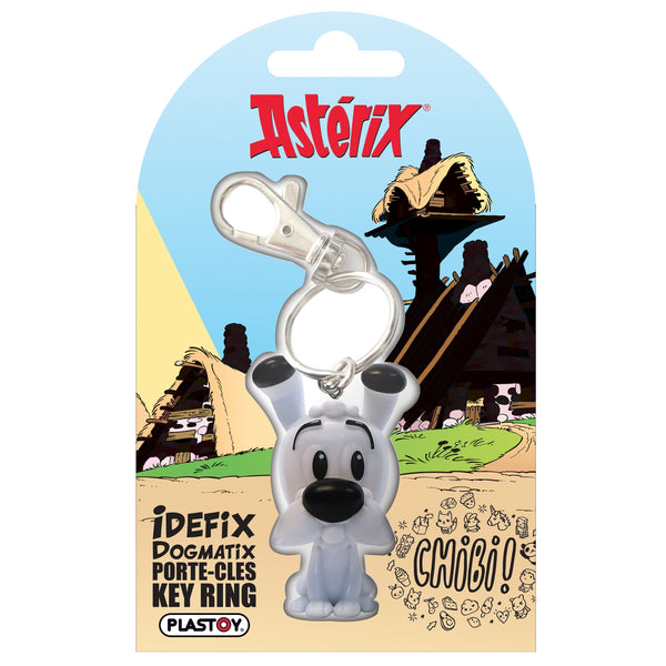 Porte-clés Astérix Chibi: Idéfix Plastoy 60608