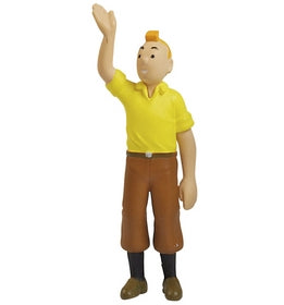 TINTIN: TINTIN SALUE - figurine plastique (grand modèle) série 1 #1