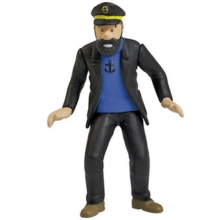 TINTIN: HADDOCK AU RALLYE - figurine plastique (grand modèle) série 1 #2