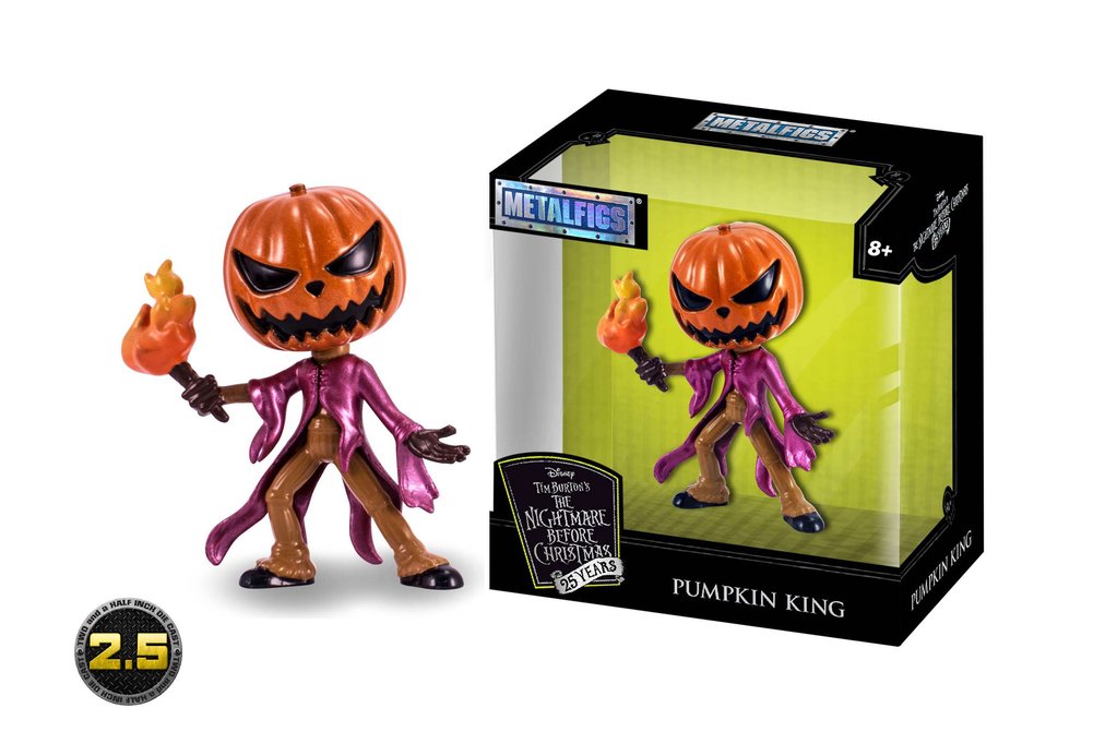L'ETRANGE NOEL DE MR. JACK: PUMPKIN KING - figurine en métal 6 cm (METALFIGS D28)