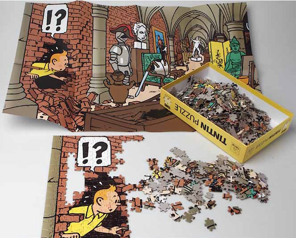 TINTIN: TRESORS AU CHATEAU - puzzle 1000 pièces 50 x 75 cm
