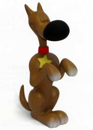 LUCKY LUKE: RANTANPLAN FAIT LE BEAU - statuette résine 10 cm