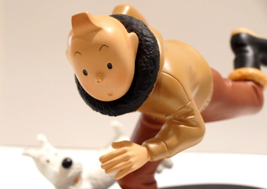 TINTIN: TINTIN AVIATEUR collection nostalgie - statuette résine