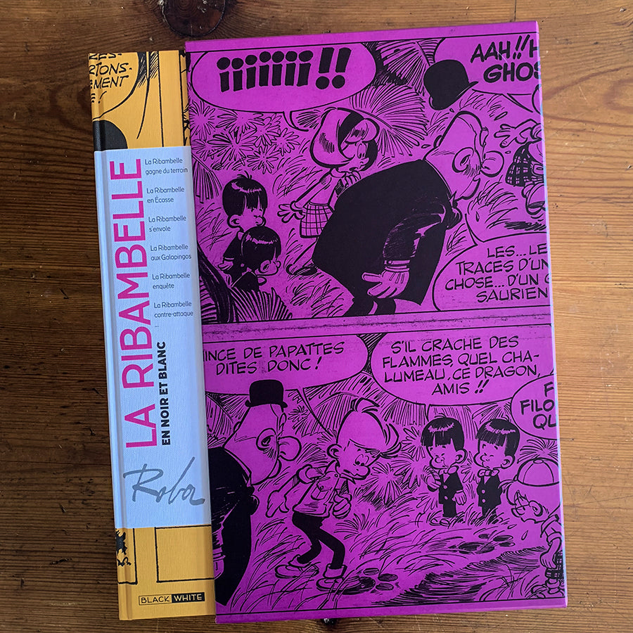La Ribambelle par Roba, Collection Noir Pur Tirage de tête Editions Black & White 2022