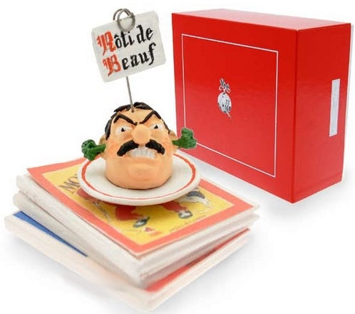 CABU: ROTI DE BEAUF, COLLECTION "PILE & FACE" - figurine métal