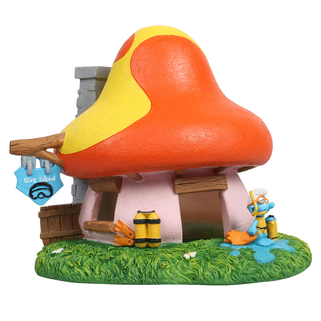 plateau pour maison en résine le village des schtroumpfs smurf plateau pour maison en résine le village des schtroumpfs smurf