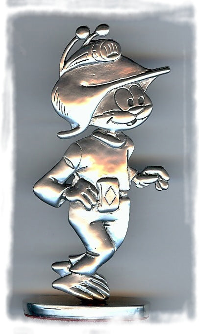 LE SCRAMEUSTACHE - figurine en étain 7 cm