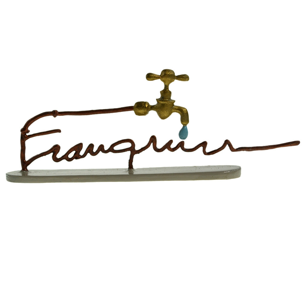 LES SIGNATURES DE FRANQUIN: ROBINET - figurine métal