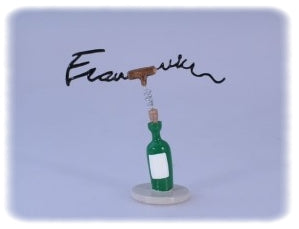 LES SIGNATURES DE FRANQUIN: TIRE-BOUCHON - figurine métal