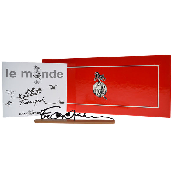 LES SIGNATURES DE FRANQUIN: YEUX EN COLERE - figurine métal