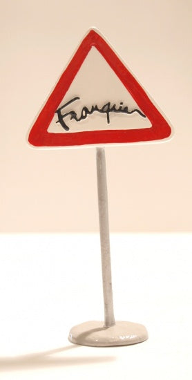 LES SIGNATURES DE FRANQUIN: LE PANNEAU ROUTIER