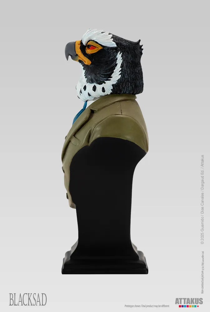 Figurine Buste Hans Karup - Blacksad - Attakus B408