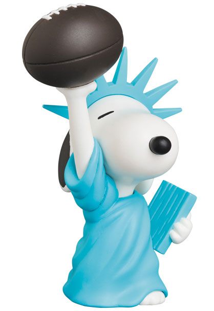 Medicom UDF 456 Statue of Liberty Snoopy Ultra Detail Figure – La
