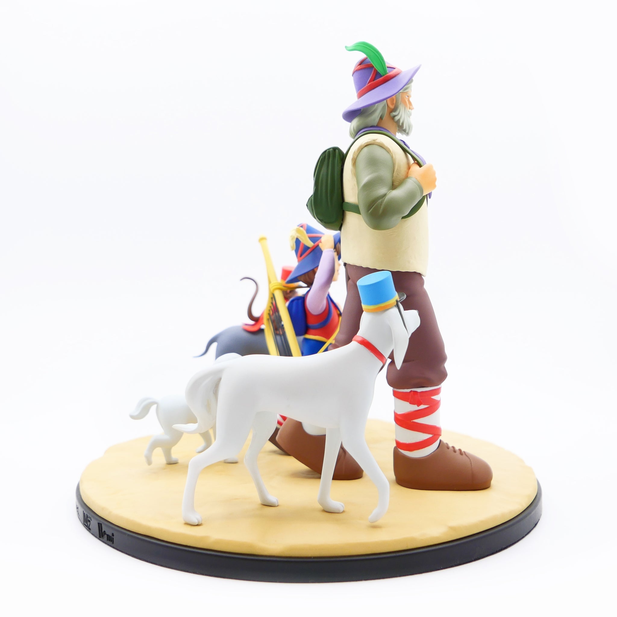 Figurine LMZ Collectibles, Rémi sans famille, Rémi, Vitalis, Capi