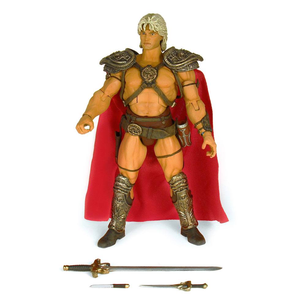 LES MAITRES DE L'UNIVERS: REBEL LEADER HE-MAN (WILLIAM STOUT'S CONCEPT) -  figurine articulée "Collector's Choice" 18 cm