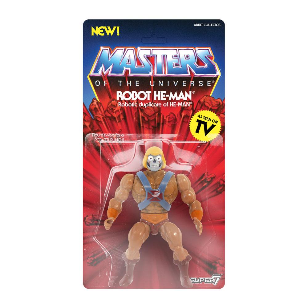 LES MAITRES DE L'UNIVERS: ROBOT HE-MAN -  figurine articulée "Vintage Collection" 14 cm