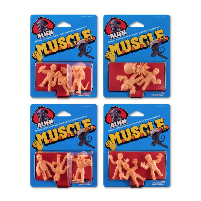 ALIEN: M.U.S.C.L.E. - assortiment pack figurines 4 cm