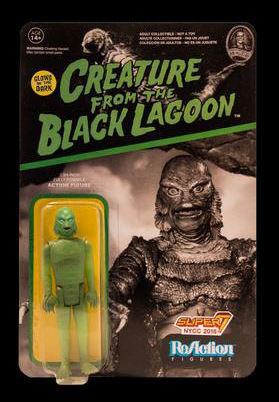 LA CREATURE DU LAC NOIR: Glow In The Dark NYCC 2016 Exclusive - figurine articulée "ReAction"