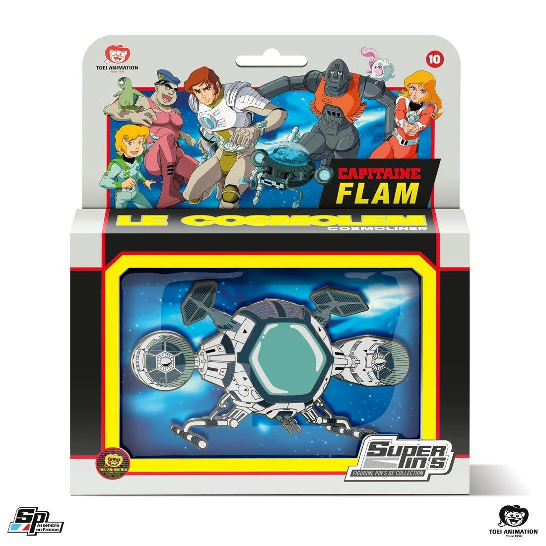Figurine/Pin's Capitaine Flam Cosmolem en boite SP Collections 2023 ...
