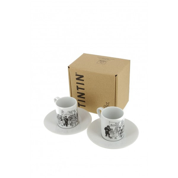 Coffret collector édition limitée 2 tasses double expresso Nespresso en